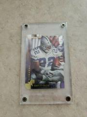 Emmitt Smith [Press Proof Gold Die Cut] Football Cards 1997 Panini Donruss Prices