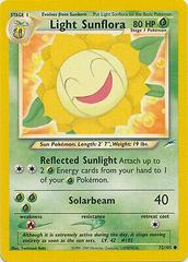 Light Sunflora Pokemon Neo Destiny Prices
