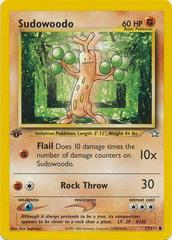 Sudowoodo [1st Edition] #77 Prices | Pokemon Neo Genesis | Pokemon