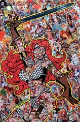 Red Sonja [Collage Virgin] #1 (2023) Comic Books Red Sonja Prices