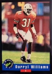 Darryl Williams #62 Football Cards 1992 Classic Draft Picks Prices