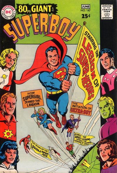 Superboy #147 (1968) Comic Books Superboy