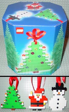 Three Christmas Decorations #4759 LEGO Holiday