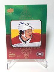 Cole Caufield [Rainbow Green] Hockey Cards 2021 Upper Deck Honor Roll Prices