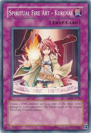 Spiritual Fire Art - Kurenai CRV-EN052 YuGiOh Cybernetic Revolution