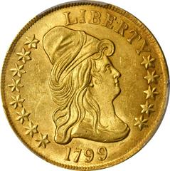 1799 Coins Draped Bust Gold Eagle Prices