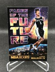 Lonnie Walker IV Basketball Cards 2018 Panini Hoops Faces of the Future Prices