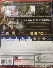Back Cover | Injustice: Gods Among Us Ultimate Edition [Playstation Hits] Playstation 4