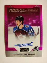 Bowen Byram [Matte Pink] #R-BB Hockey Cards 2020 O Pee Chee Platinum Rookie Autographs Prices
