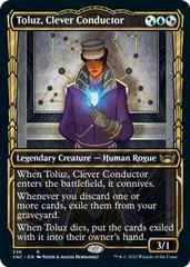 Toluz, Clever Conductor [Showcase Foil] Magic Streets of New Capenna Prices