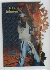 Troy Aikman [Refractor] Football Cards 1997 Stadium Club Triumvirate II Prices