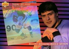 Teemu Selanne [Hologram] #SP4 Hockey Cards 1993 Upper Deck Prices