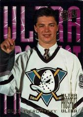 Oleg Tverdovsky Hockey Cards 1994 Ultra Prospects Prices