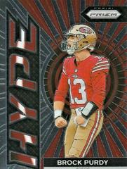 Brock Purdy #H-2 Football Cards 2023 Panini Prizm Hype Prices