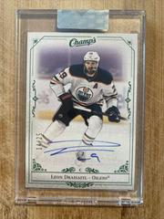 Leon Draisaitl [Green] Hockey Cards 2020 Upper Deck Clear Cut Champs Autographs Prices