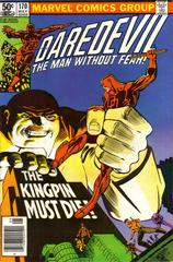 Daredevil [Newsstand] #170 (1981) Comic Books Daredevil Prices