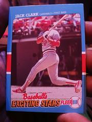 Jake Clark #8 Baseball Cards 1988 Fleer Exciting Stars Prices