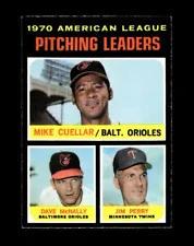 1970 american league pitching leaders #69 Baseball Cards 1971 Topps Prices