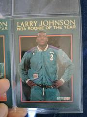 Larry Johnson #10 Basketball Cards 1992 Fleer Larry Johnson Prices