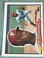 Milt Thompson #2 Baseball Cards 1988 Topps Big Prices