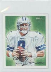 Troy Aikman [Mini Chicle Back] Football Cards 2009 Topps National Chicle Prices