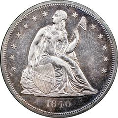 1840 Coins Seated Liberty Dollar Prices
