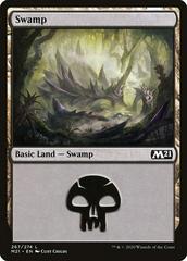 Swamp [Misprint] #267 Magic Core Set 2021 Prices