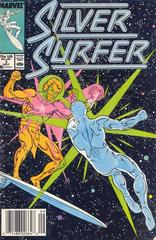 Silver Surfer [Newsstand] #3 (1987) Comic Books Silver Surfer Prices