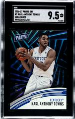 Karl-Anthony Towns [Angular] Basketball Cards 2016 Panini Day Collegiate Prices