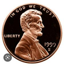 1999-S Lincoln Cent, Close AM, PR69 RD DCAM PCGS • Liberty Coin