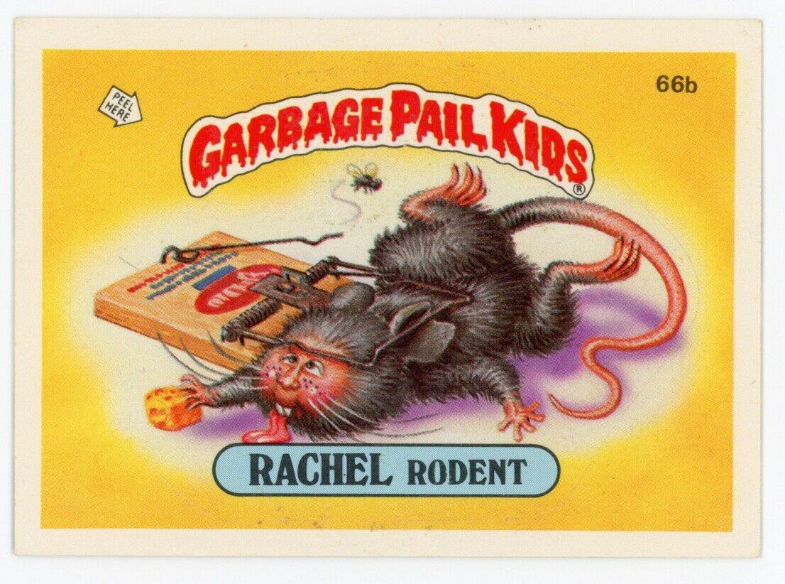 RACHEL Rodent #66b 1985 Garbage Pail Kids