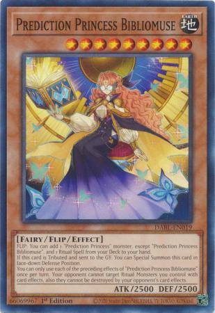 Prediction Princess Bibliomuse DABL-EN019 YuGiOh Darkwing Blast