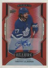Timothy Liljegren [Red Rainbow Autograph] Hockey Cards 2020 Upper Deck Allure Prices