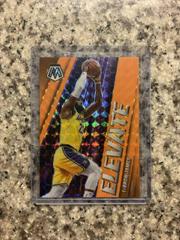 LeBron James [Orange Fluorescent] #23 Basketball Cards 2020 Panini Mosaic Elevate Prices