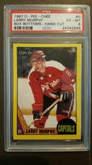Larry Murphy #H Hockey Cards 1987 O-Pee-Chee Box Bottoms Hand Cut Prices