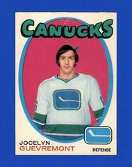 Jocelyn Guevremont Hockey Cards 1971 O-Pee-Chee Prices
