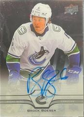 Brock Boeser Hockey Cards 2020 Upper Deck Clear Cut Autographs Prices