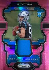 Bryce Young [Pink] #PJ-BY Football Cards 2023 Panini Prizm Premier Jerseys Prices