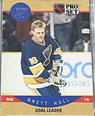Brett Hull #395 Hockey Cards 1990 Pro Set Prices