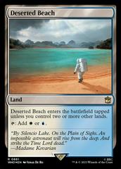 Deserted Beach [Foil] Magic Doctor Who Prices