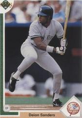 Deion Sanders #352 Baseball Cards 1991 Upper Deck Prices