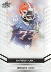 Sharrif Floyd #63 Football Cards 2013 Leaf Draft Prices