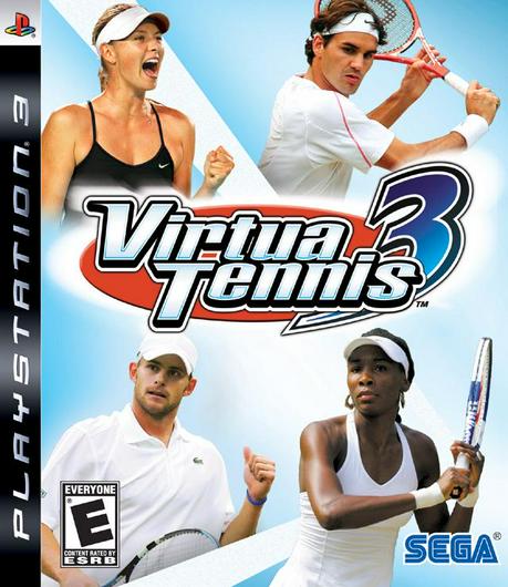 Virtua Tennis 3 Cover Art