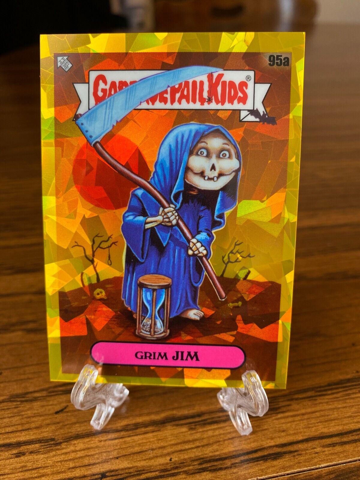 Grim JIM [Gold] #95a Garbage Pail Kids 2021 Sapphire