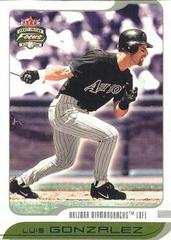 Luis Gonzalez Baseball Cards 2002 Fleer Focus JE Prices