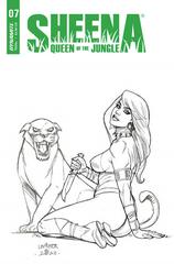 Sheena: Queen of the Jungle [Linsner Sketch] #7 (2022) Comic Books Sheena Queen of the Jungle Prices