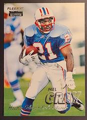 Mel Gray [Traditions Crystal] #345 Football Cards 1997 Fleer Prices