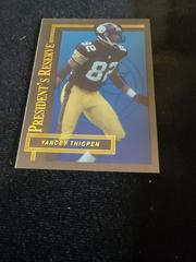Yancey Thigpen Football Cards 1996 Collector's Edge President's Reserve Prices