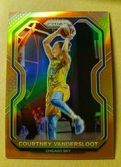 Courtney Vandersloot [Orange Prizm] Basketball Cards 2021 Panini Prizm WNBA Prices