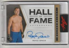 Royce Gracie #HF-RGC Ufc Cards 2021 Panini Chronicles UFC Hall of Fame Autographs Prices
